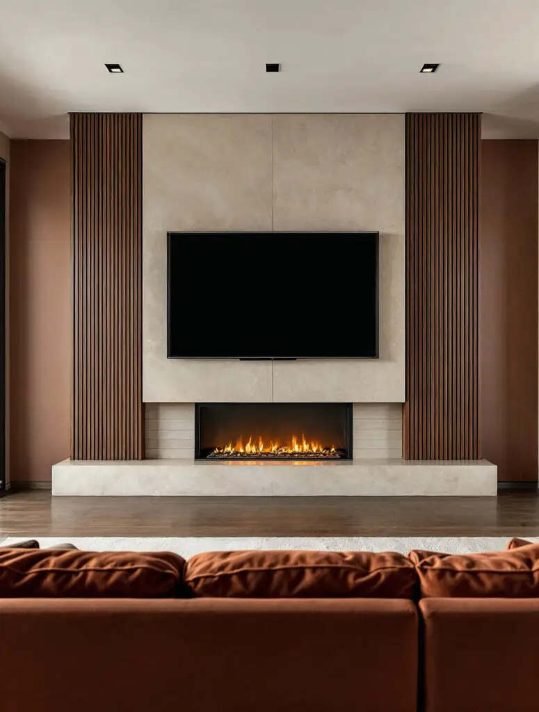 Concevoir un Salon avec Cheminée: Astuces de Décoration de Pro | Micadoni  France, image size:775x1024