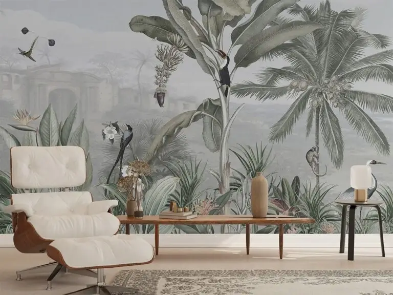 Best Tropical Wallpaper for Your Home + Tips and Design Ideas