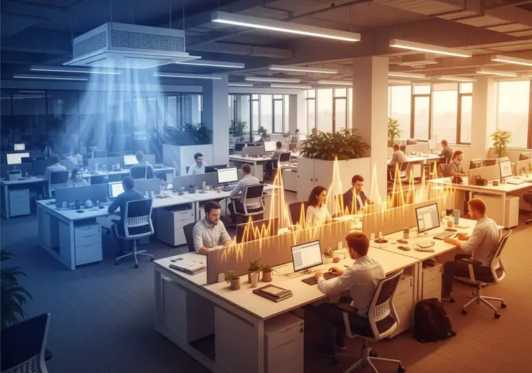 Why Open Office Layouts Require Different Cooling Logic 