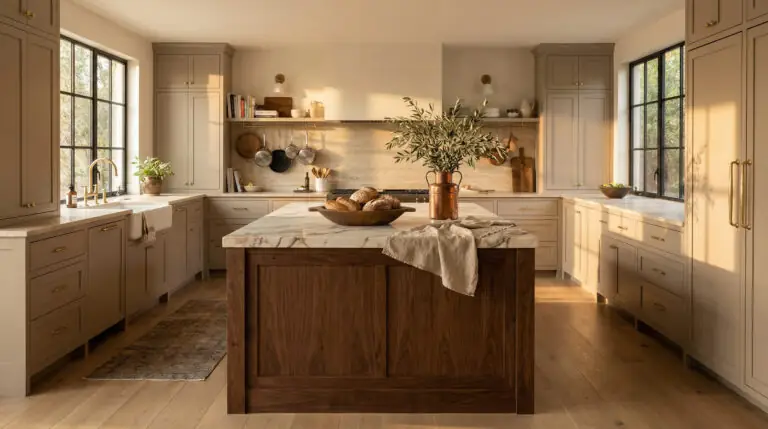 Couleurs meuble de cuisine 2026 : Adieu le blanc immaculé, place au luxe « habité »