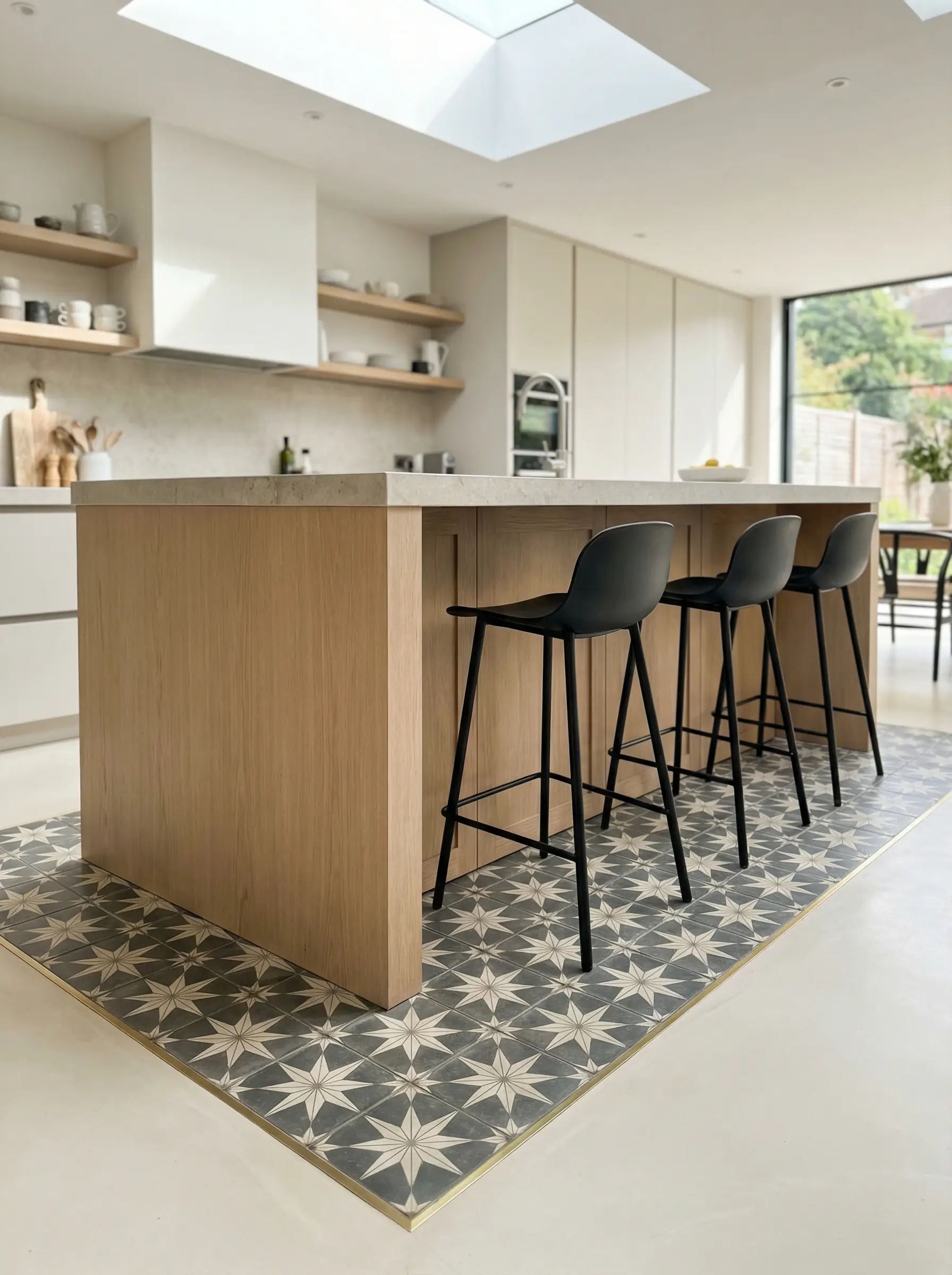 Tile Rug Kitchen Modern Kitchen Floor Tile Ideas: The Top Trends for 2026 - Hackrea