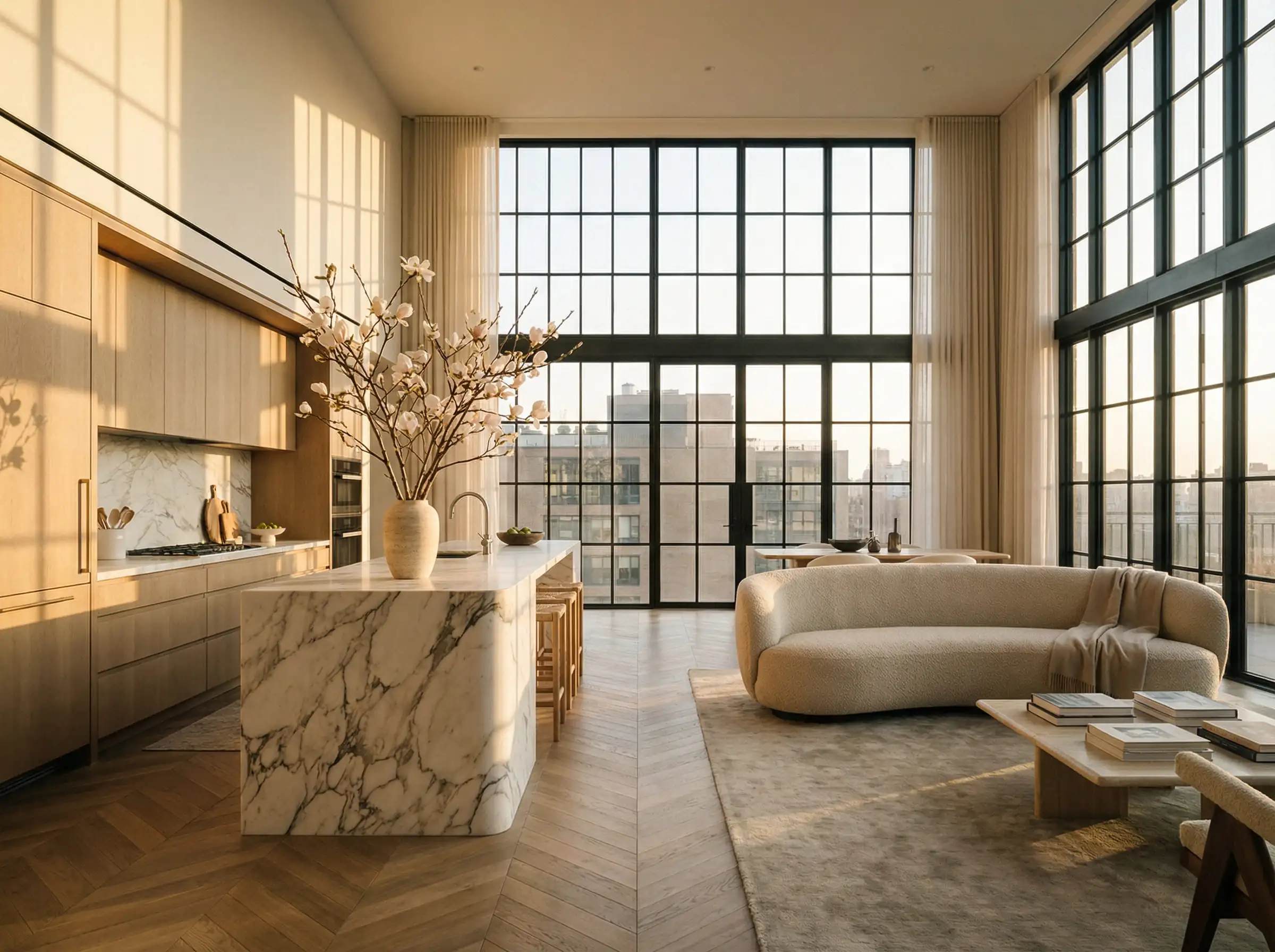 Kitchen-Living Room Combo Design 2026: Rules, Ideas & Trends