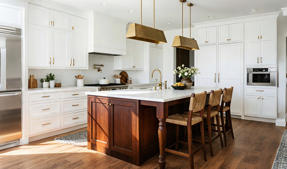 Style Your Kitchen with Bar Stools: The Art of Material Mixing - Hackrea