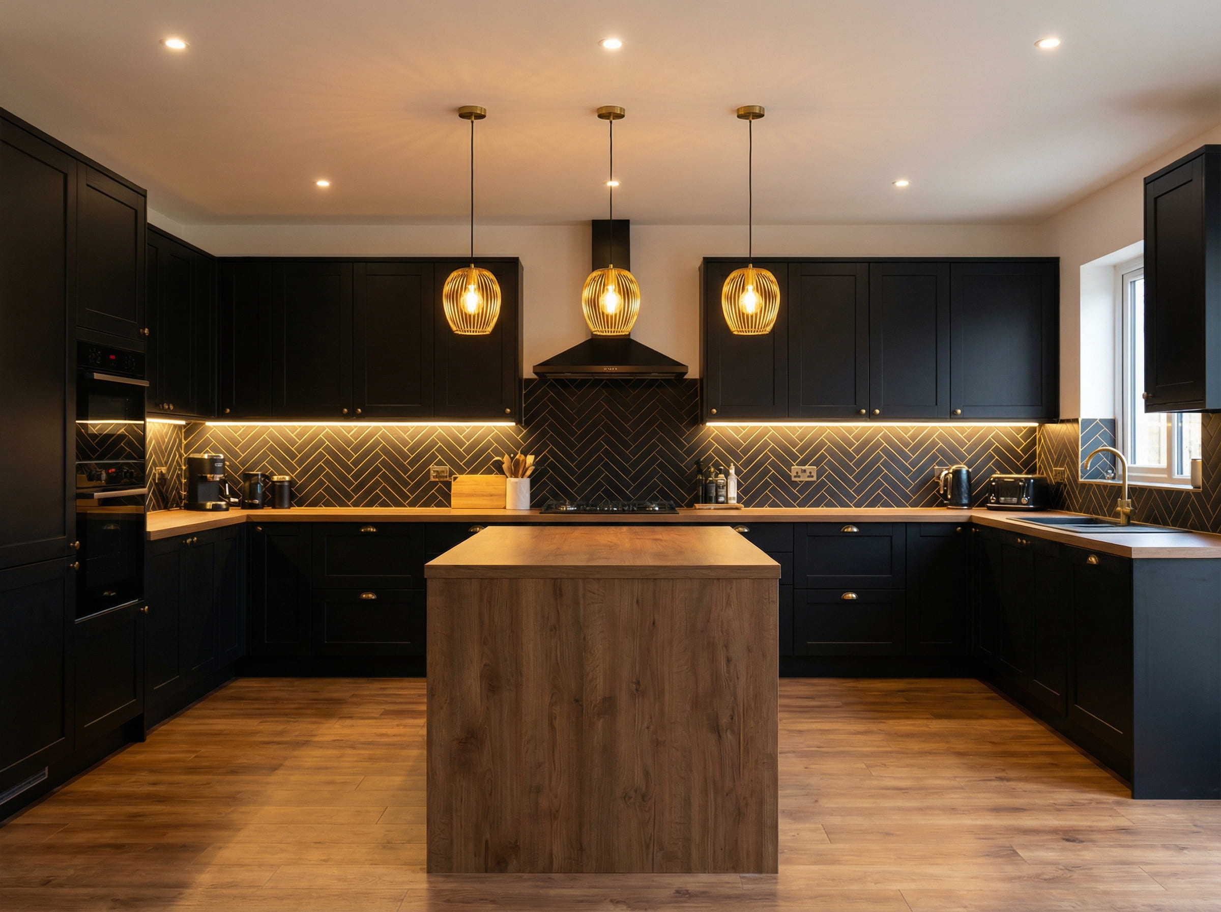 25 Black and Gold Kitchen Ideas: 2026 Modern & Moody Trends - Hackrea