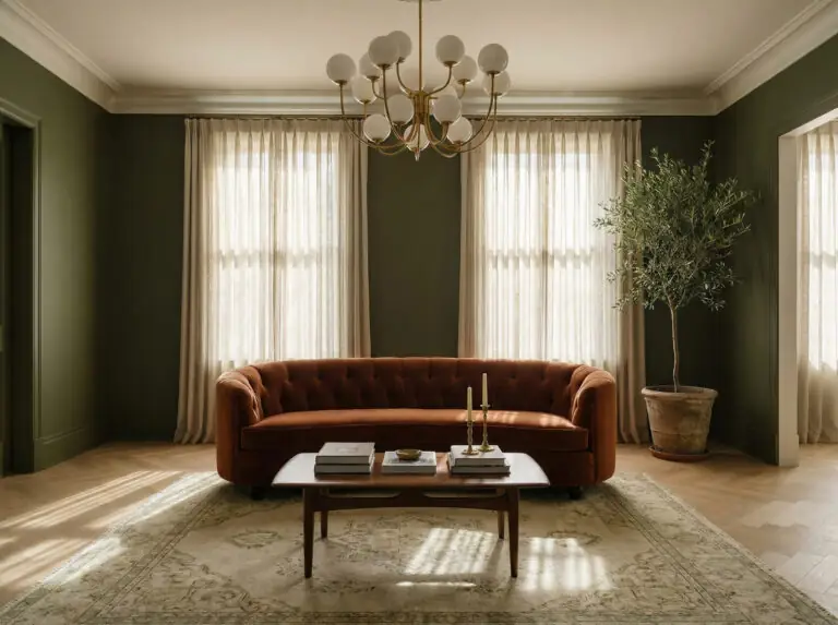 What Colors Go With Olive Green Walls? 16 Designer-Approved Combinations (2026 Guide)