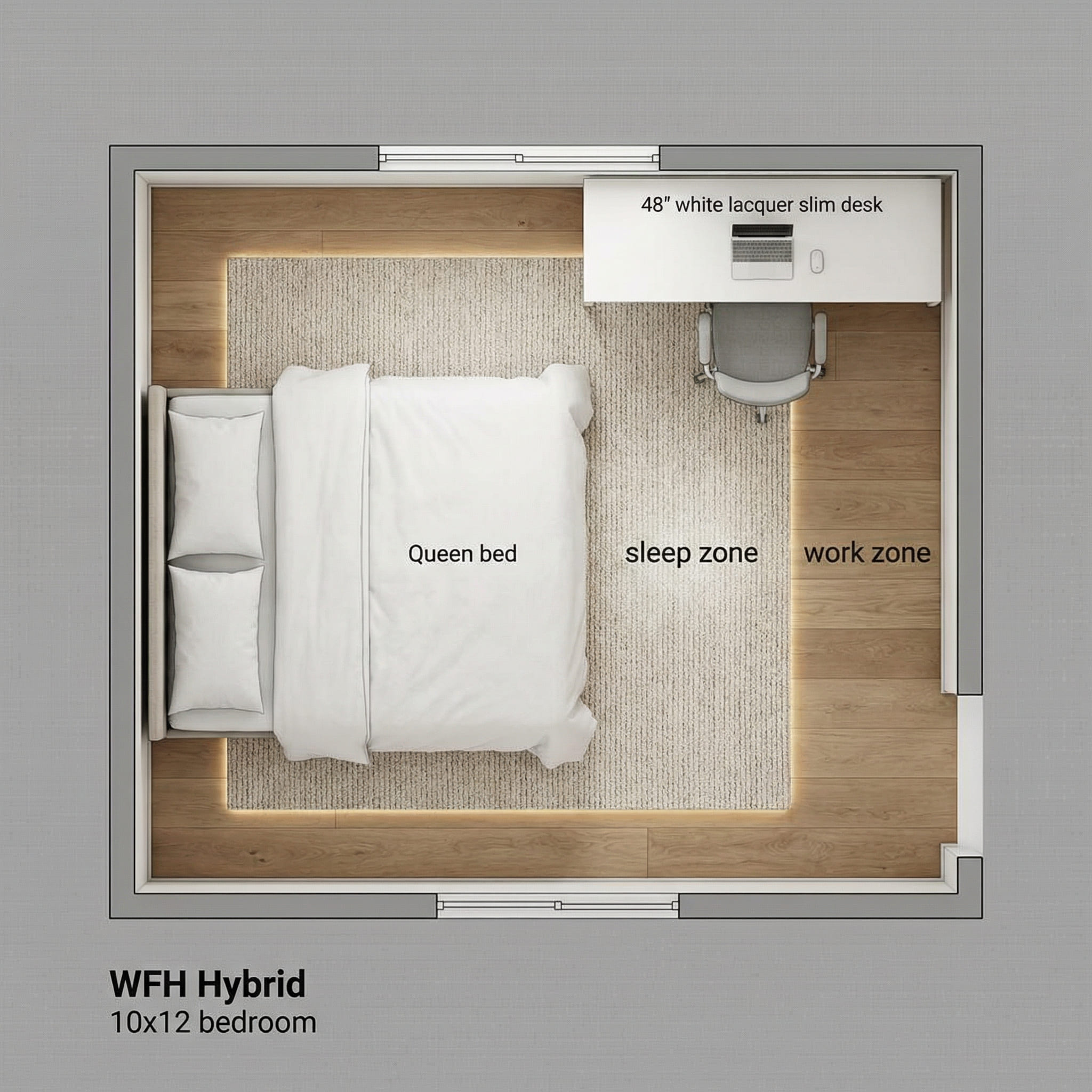 10x12 Bedroom Layout Guide: 5 Smart Ways to Maximize Space - Hackrea