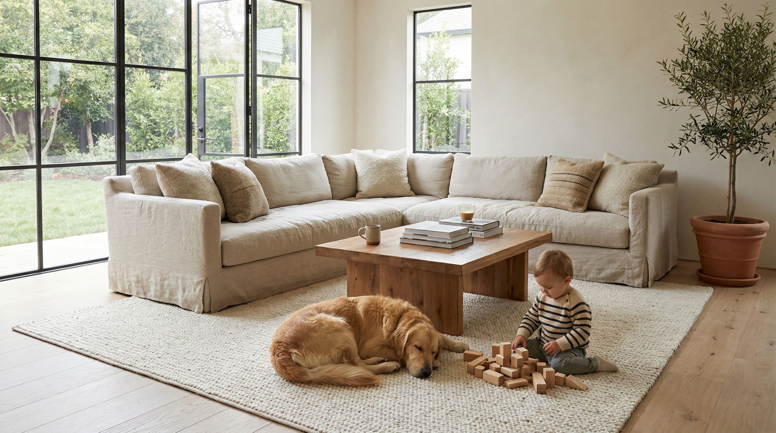 Best Cozy Neutral Rugs for High-Traffic Areas (2026 Guide) - Hackrea