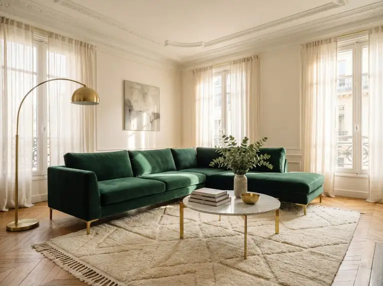 Best Rugs for a Green Couch: 15 Stylish Ideas for Olive, Sage & Emerald Sofas (2026 Guide)