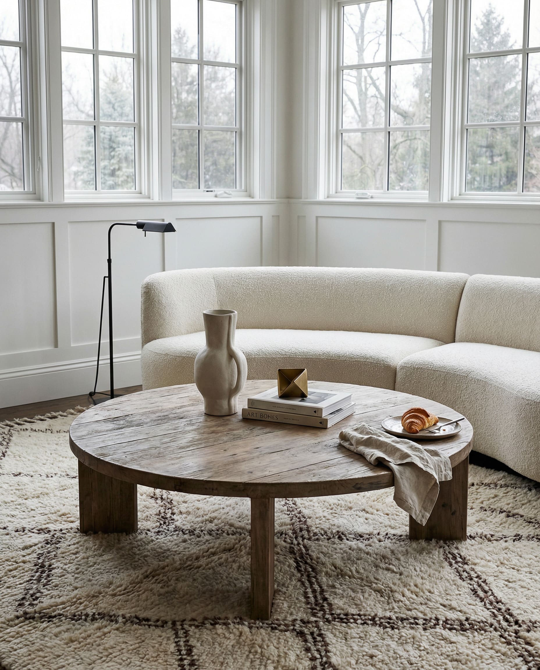 How to Style a Rustic Wood Coffee Table Like a Designer - Hackrea