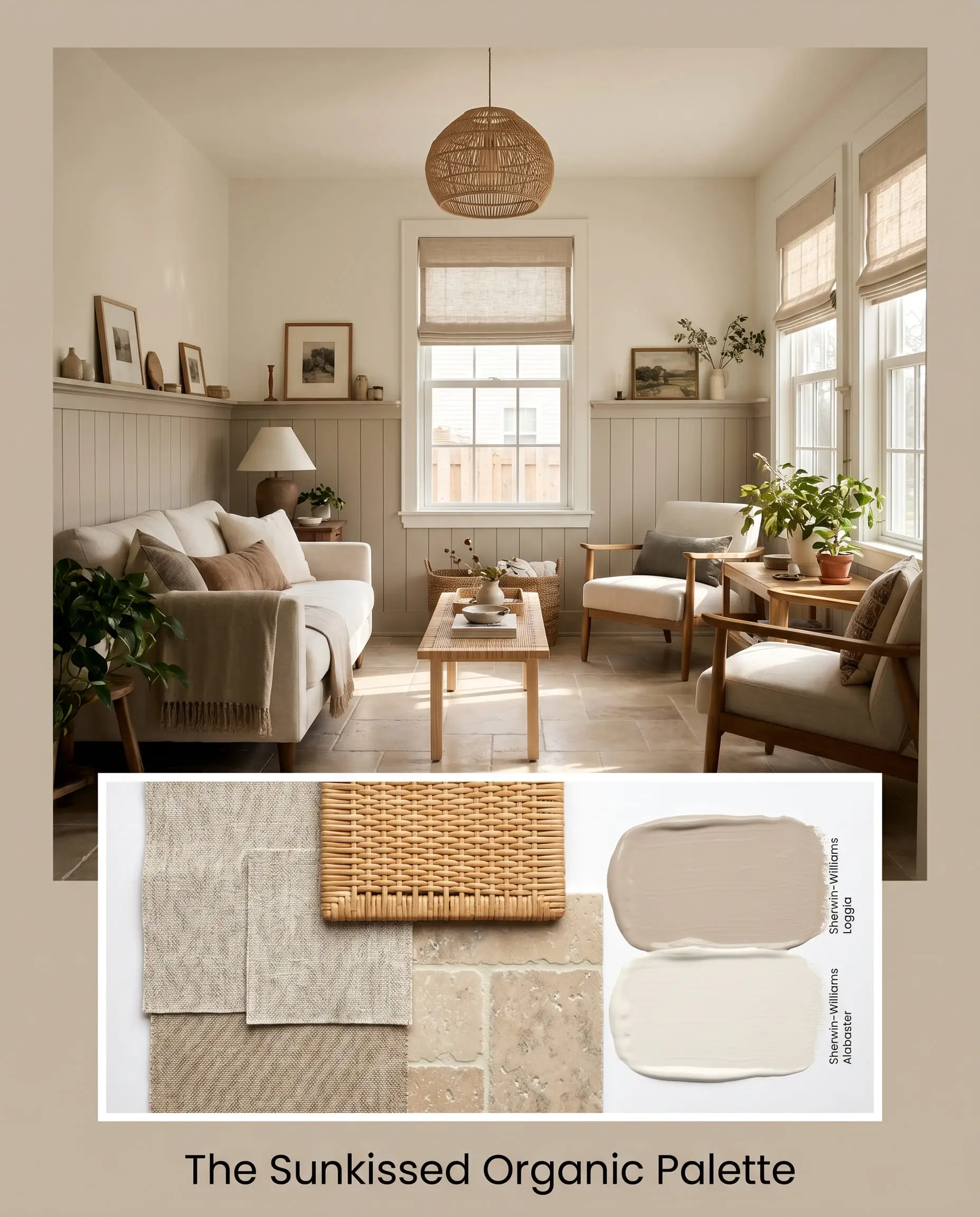 Sherwin-Williams Loggia (SW 7506) Paint Color Review & Palette