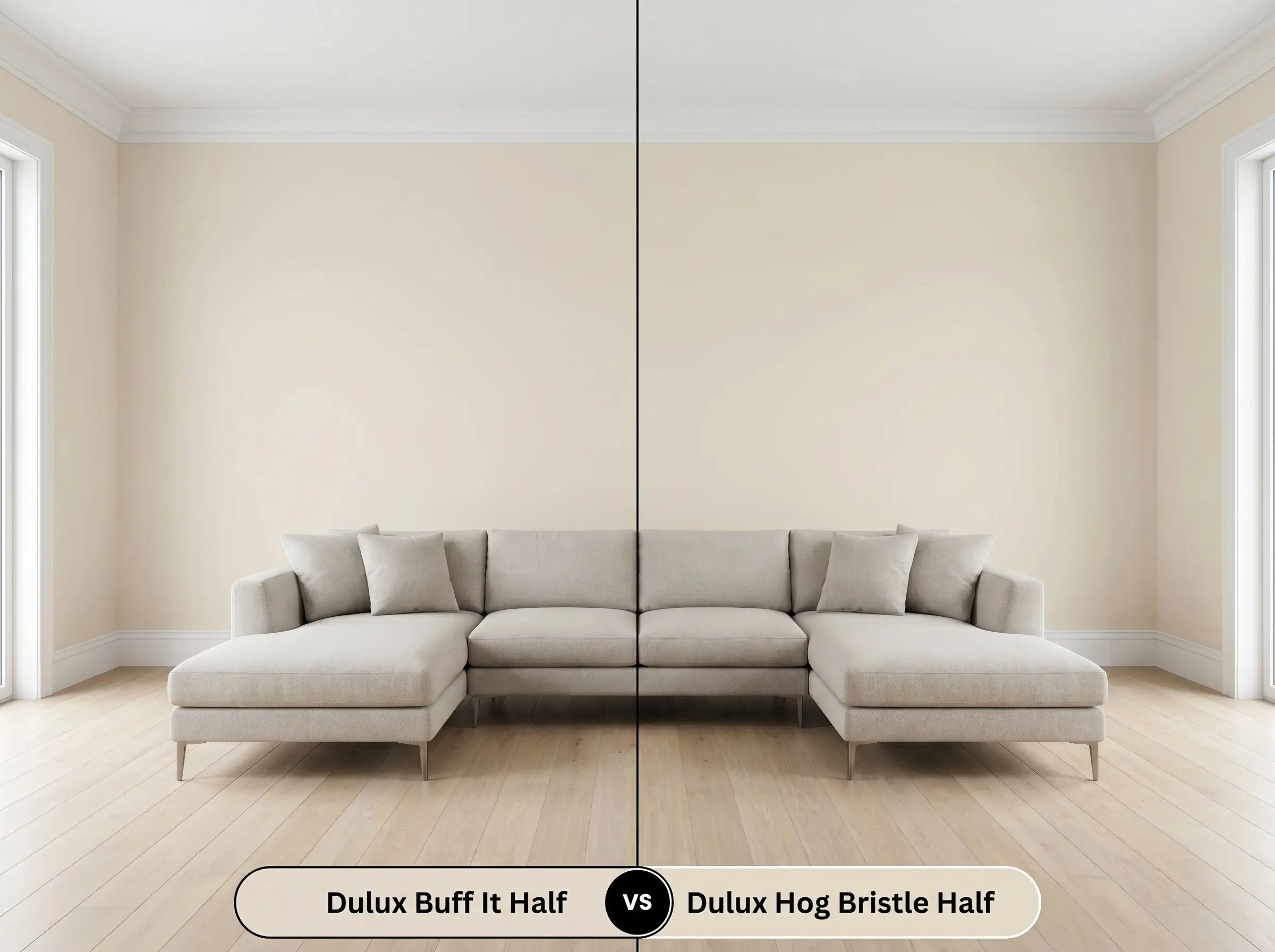 Dulux Buff It Half (S11B1H) Paint Color Review & Pairings