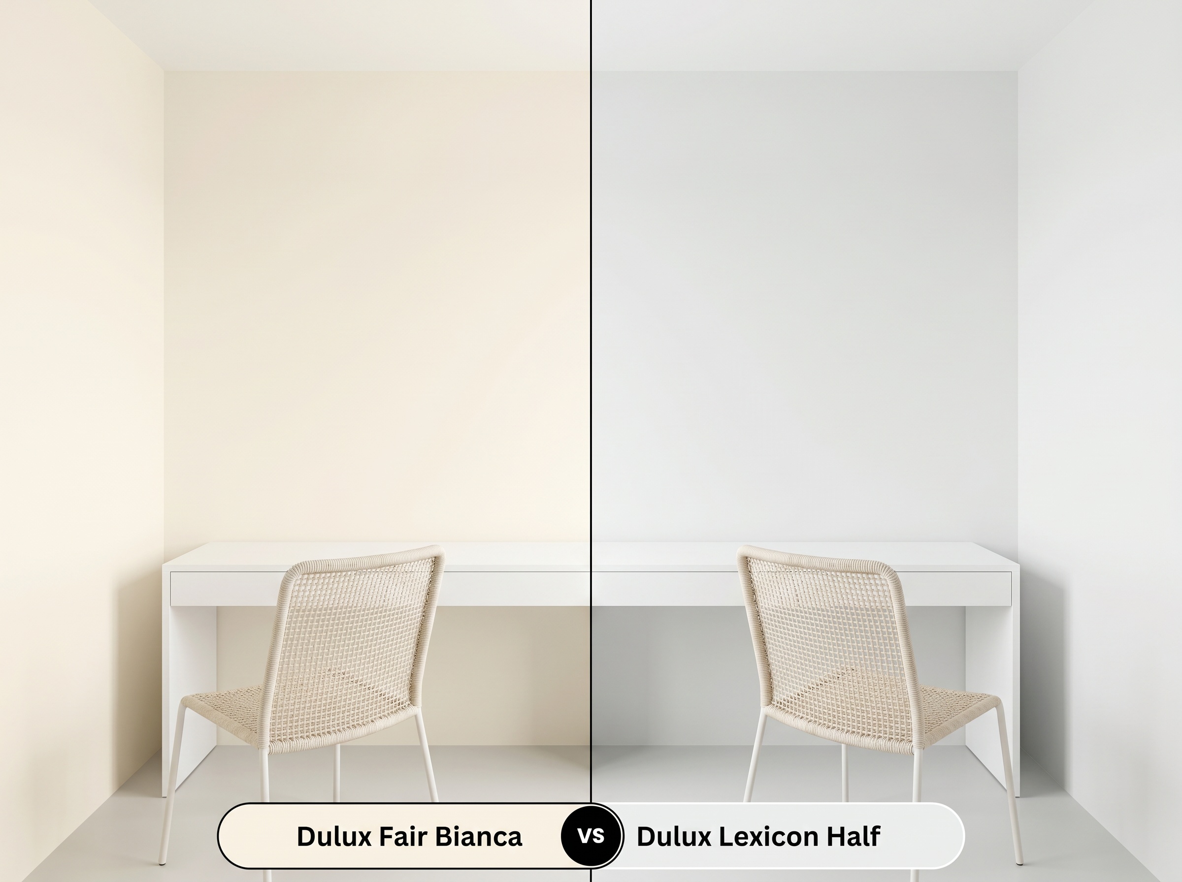 Dulux Fair Bianca (SP2B1) Paint Color Review & Undertones