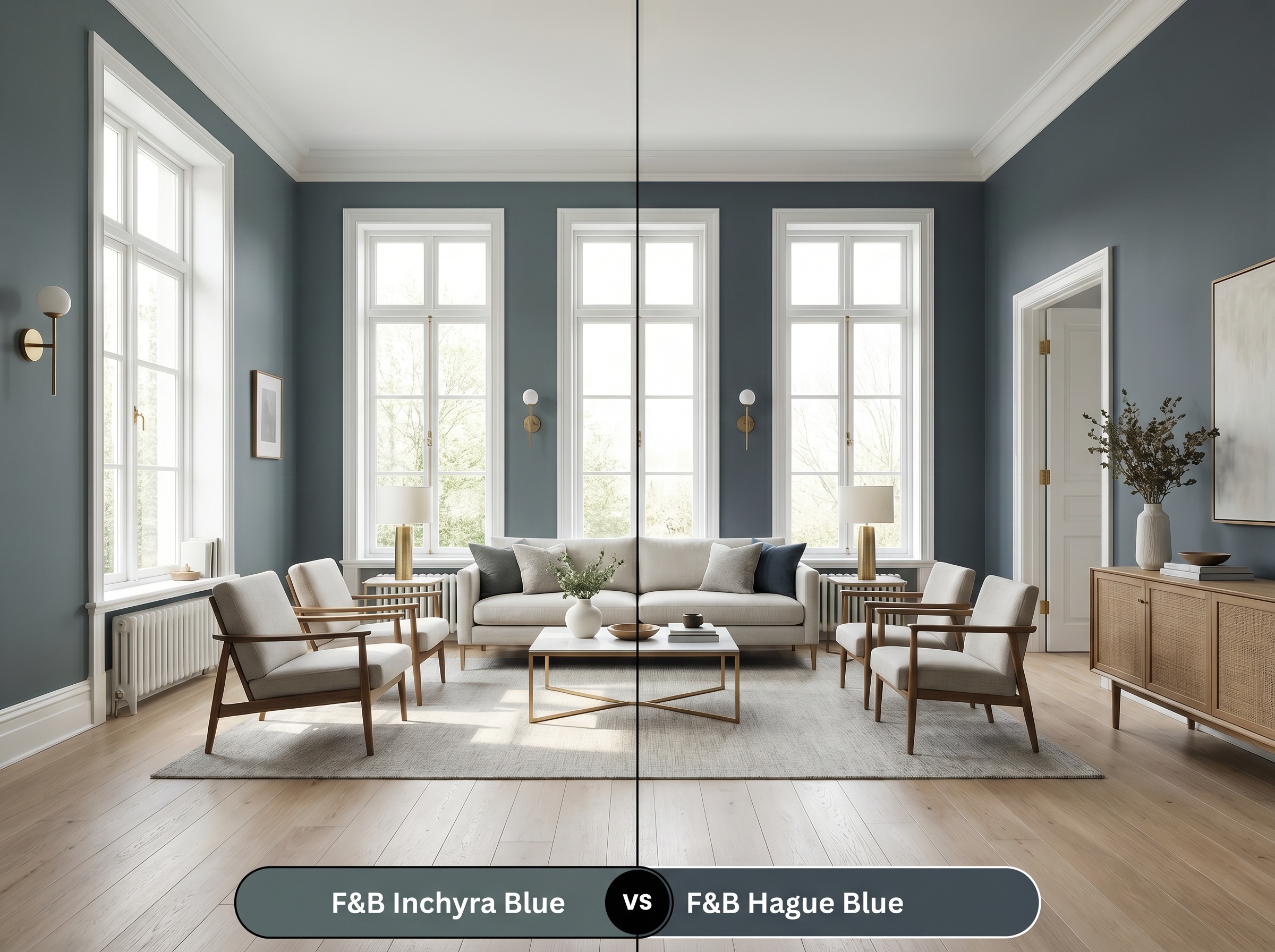 Farrow & Ball Inchyra Blue No. 289: Undertones & Pairings
