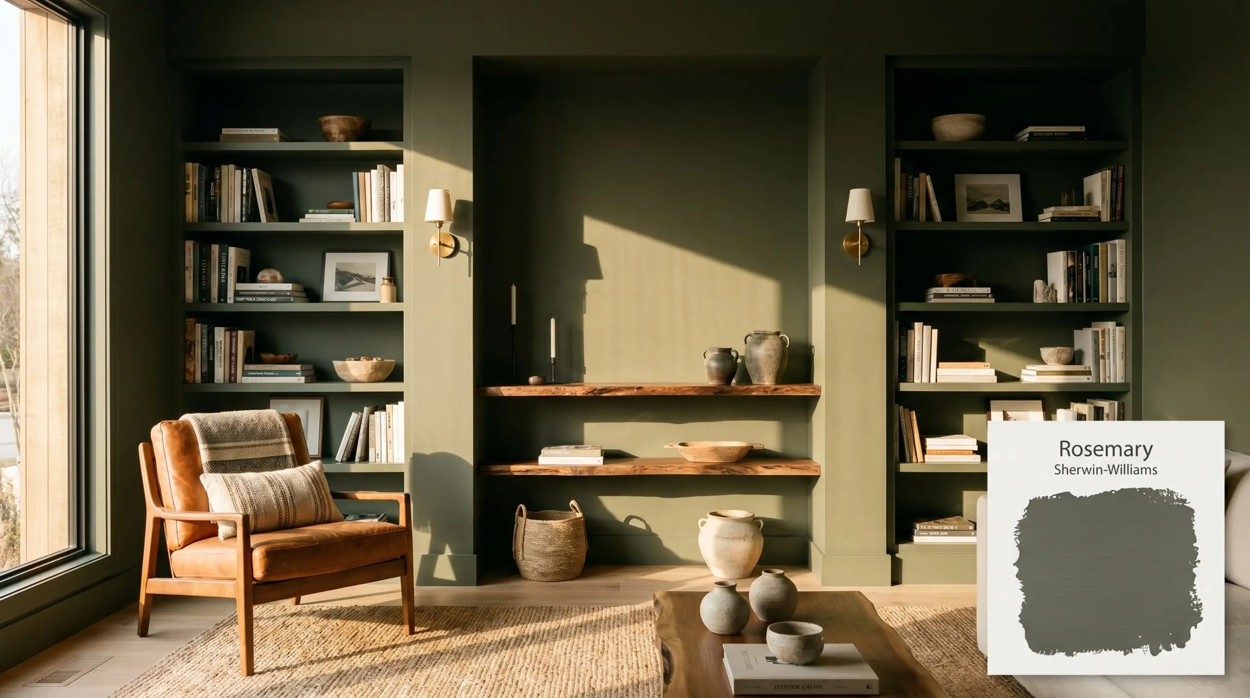 Rosemary彩ページ Sherwin-Williams Rosemary SW 6187: Paint Color Review & Guide