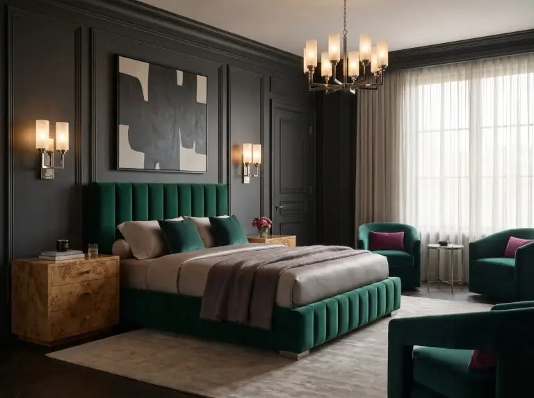 How to Design a Modern Art Deco Bedroom: 21 Ways to Master Vintage Glamour