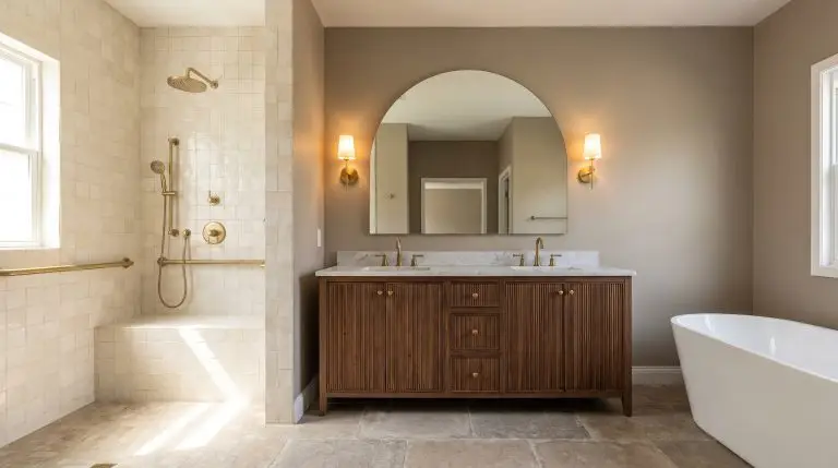 The Anatomy of a Pale Oak Bathroom: Mastering Benjamin Moore’s Most Versatile Greige