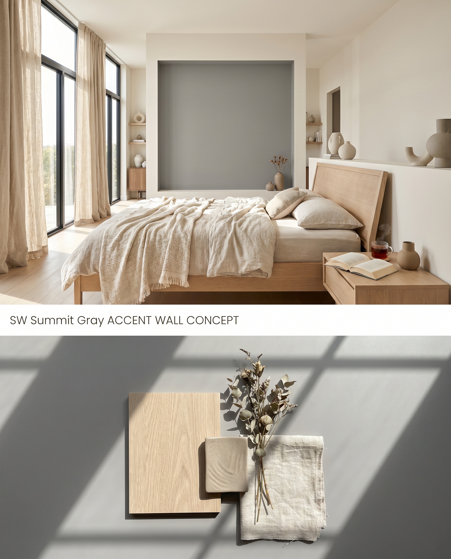 Sherwin-Williams Summit Gray SW 7669: Color Review & Undertones