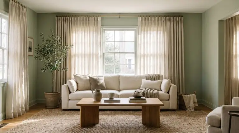 How to Pair Curtains with Sage Green Walls: 16 Flawless Textile Combinations