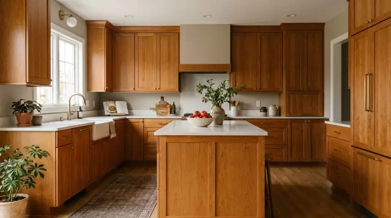 How to Modernize Cherry Cabinets: 18 Designer-Approved Paint Colors
