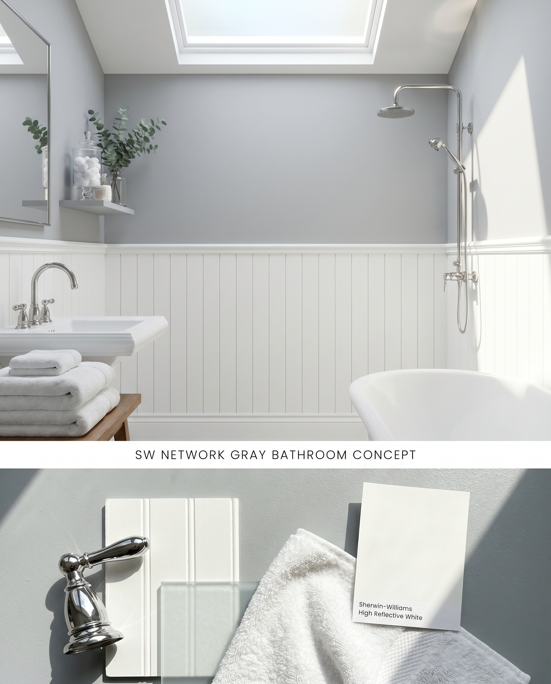 Sherwin-williams Network Gray (SW 7073): Specifications, Digital ...