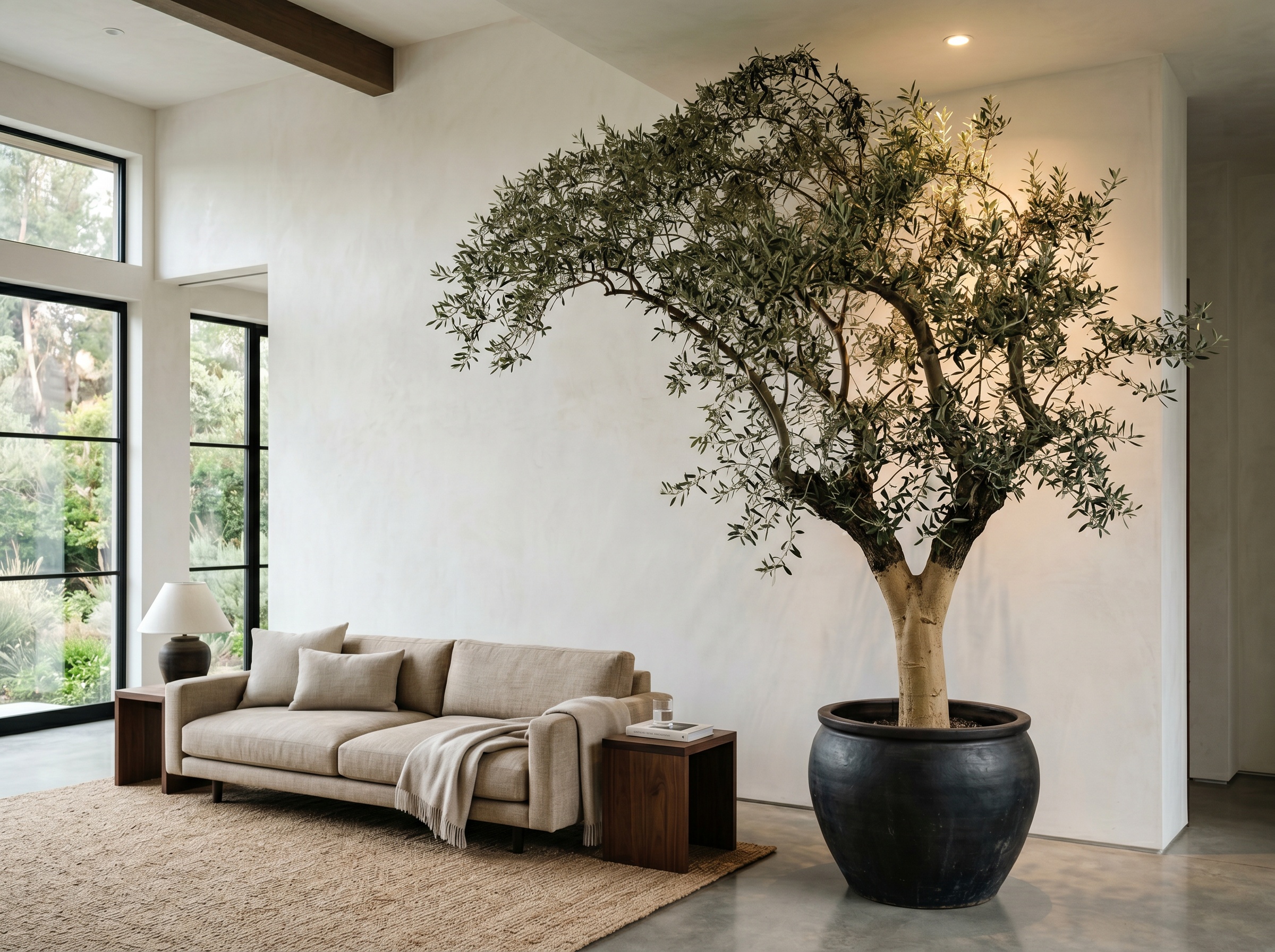 22 Biophilic Living Room Trends for 2026: Nature Meets Tech