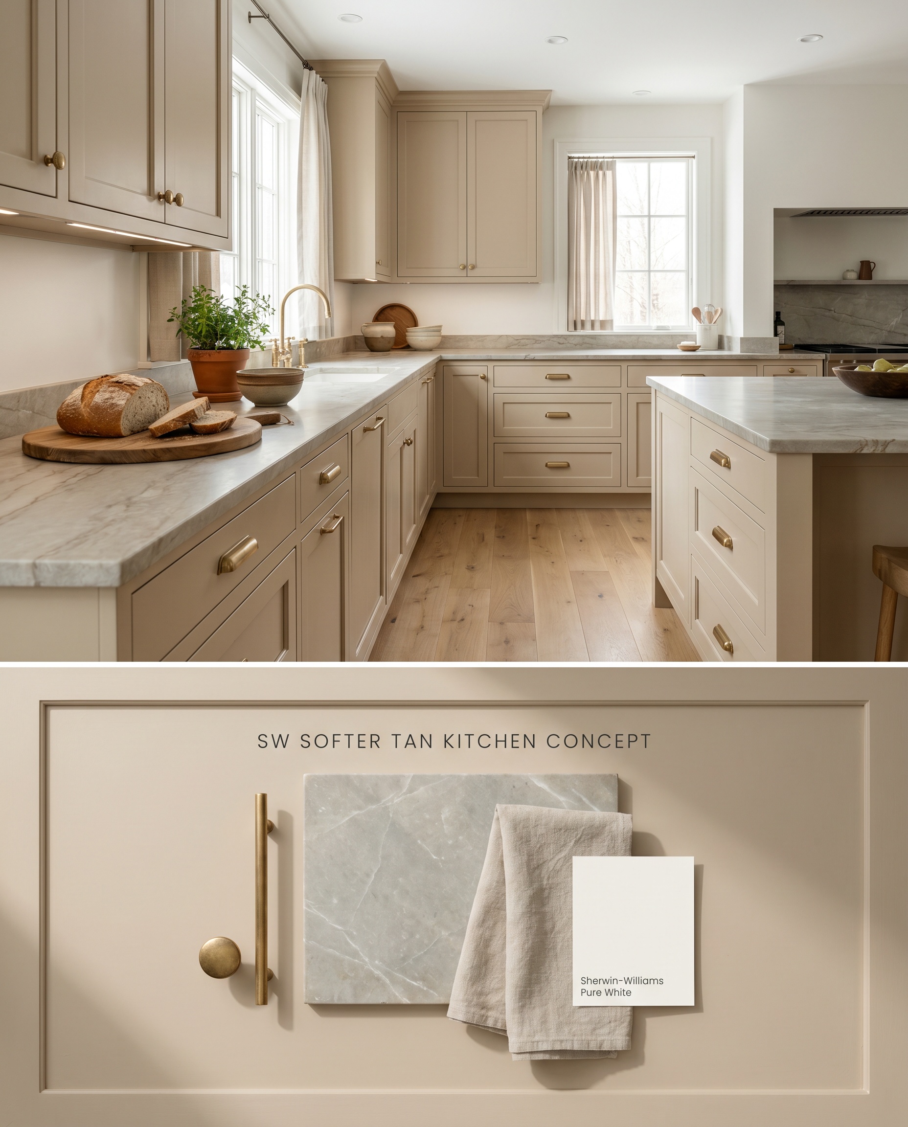 Sw Custom Tan Color Sherwin-Williams Softer Tan (SW 6141) Paint Color Review & Undertones