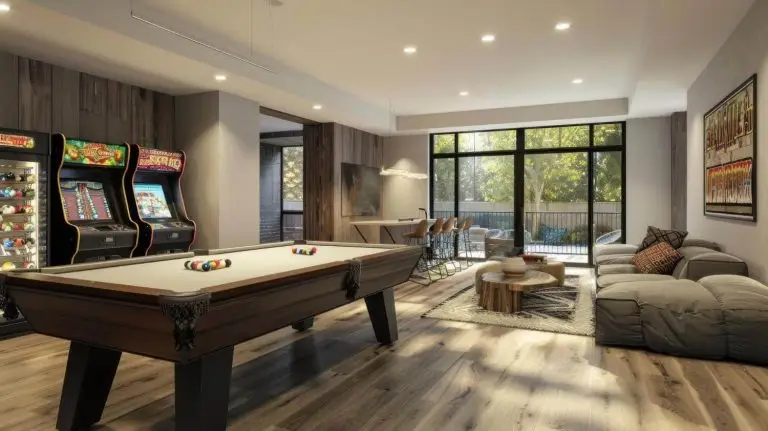 How to Design a Multipurpose Game Room Around an Existing Pool Table