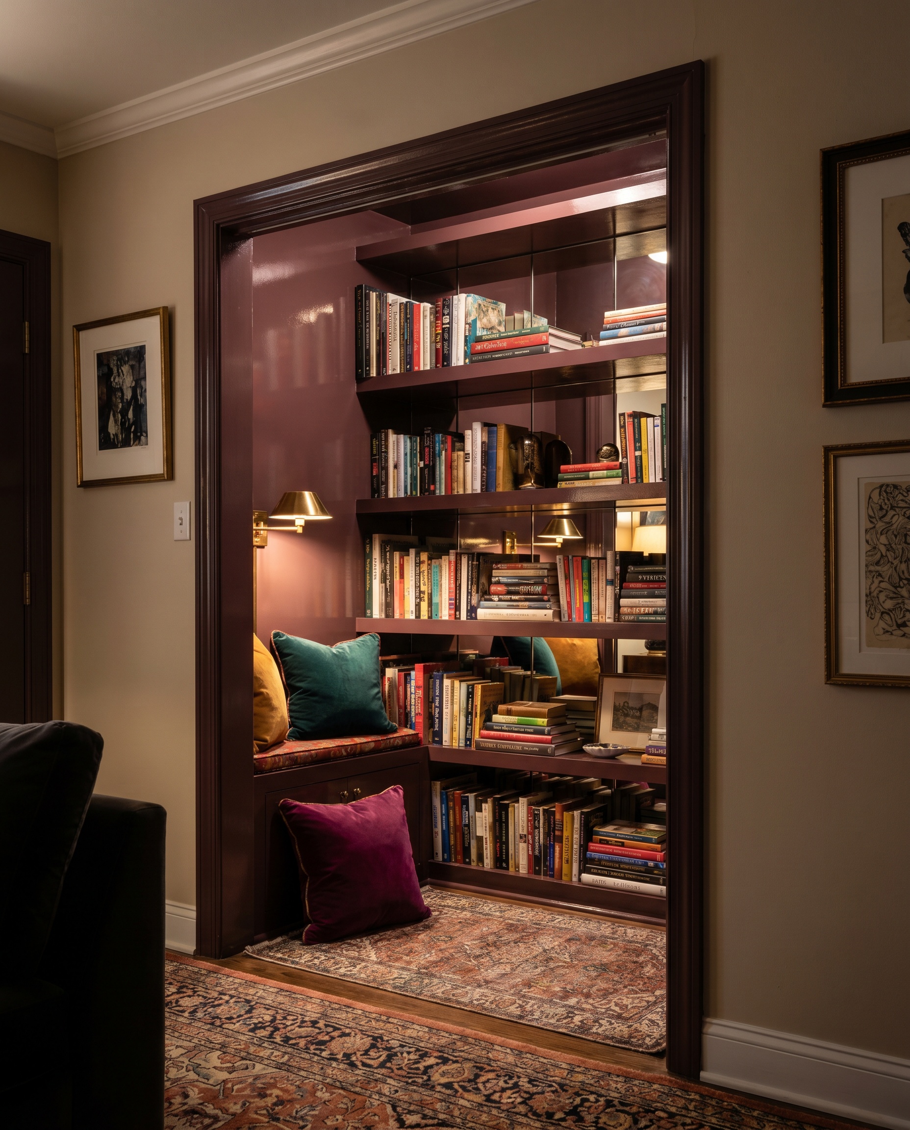23 Mini Library Design Ideas: Curating a Small-Space Reading Room