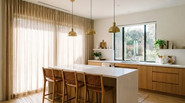 15 Ways to Soften the Modern Kitchen with Curtains