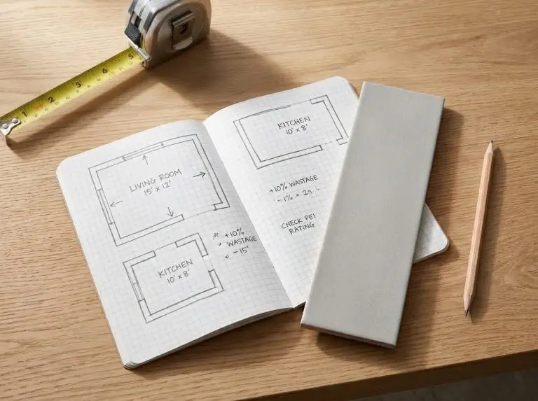 How to work out how much tile to order