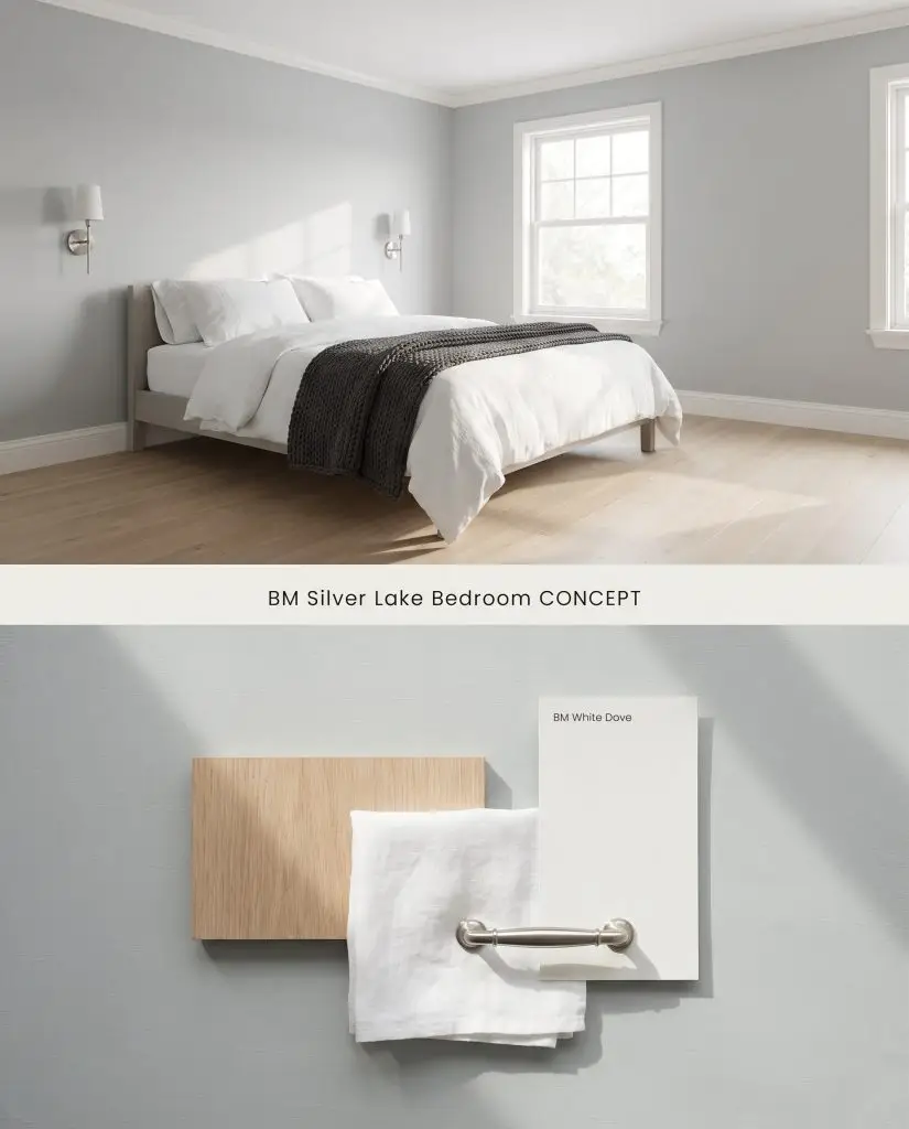 Silver Lake Benjamin Moore (1598): Specifications, Digital ...
