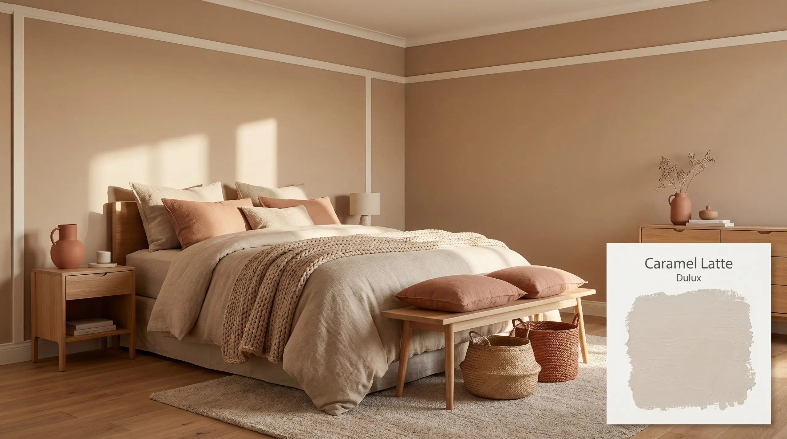 Caramel Latte Dulux: Specifications, Digital Visualizations & Matches